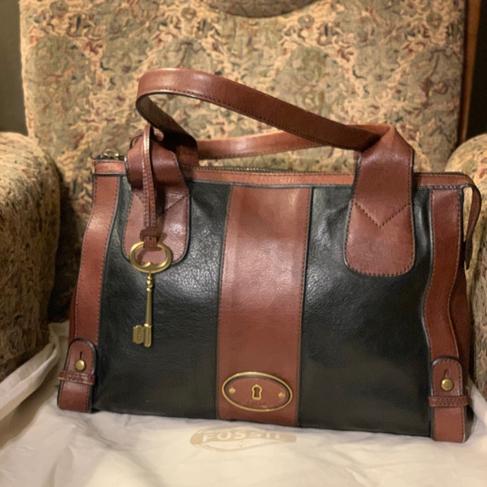 Fossil Cowhide Leather Purse